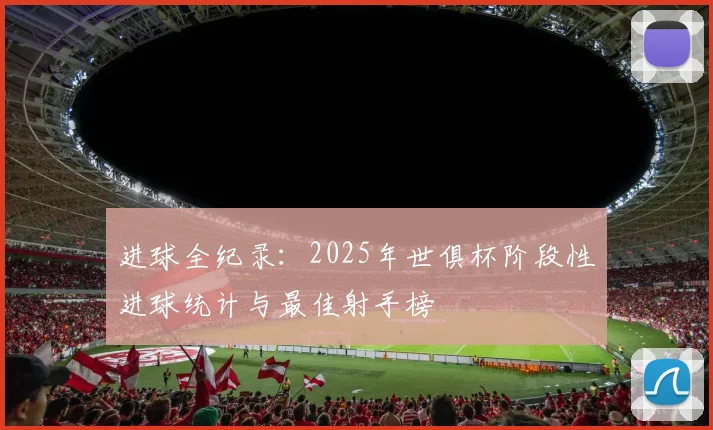进球全纪录:2025年世俱杯阶段性进球统计与最佳射手榜